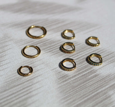 CAPSULE COLLECTION - SIMPLE M (EAR)RINGS - 4 PIECES