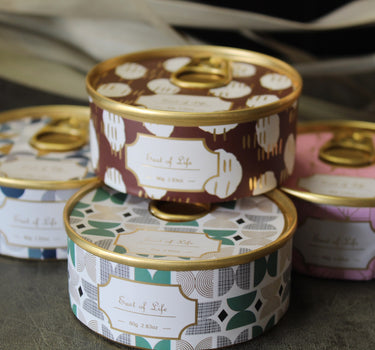 CANNED SOY CANDLES - SET OF 4
